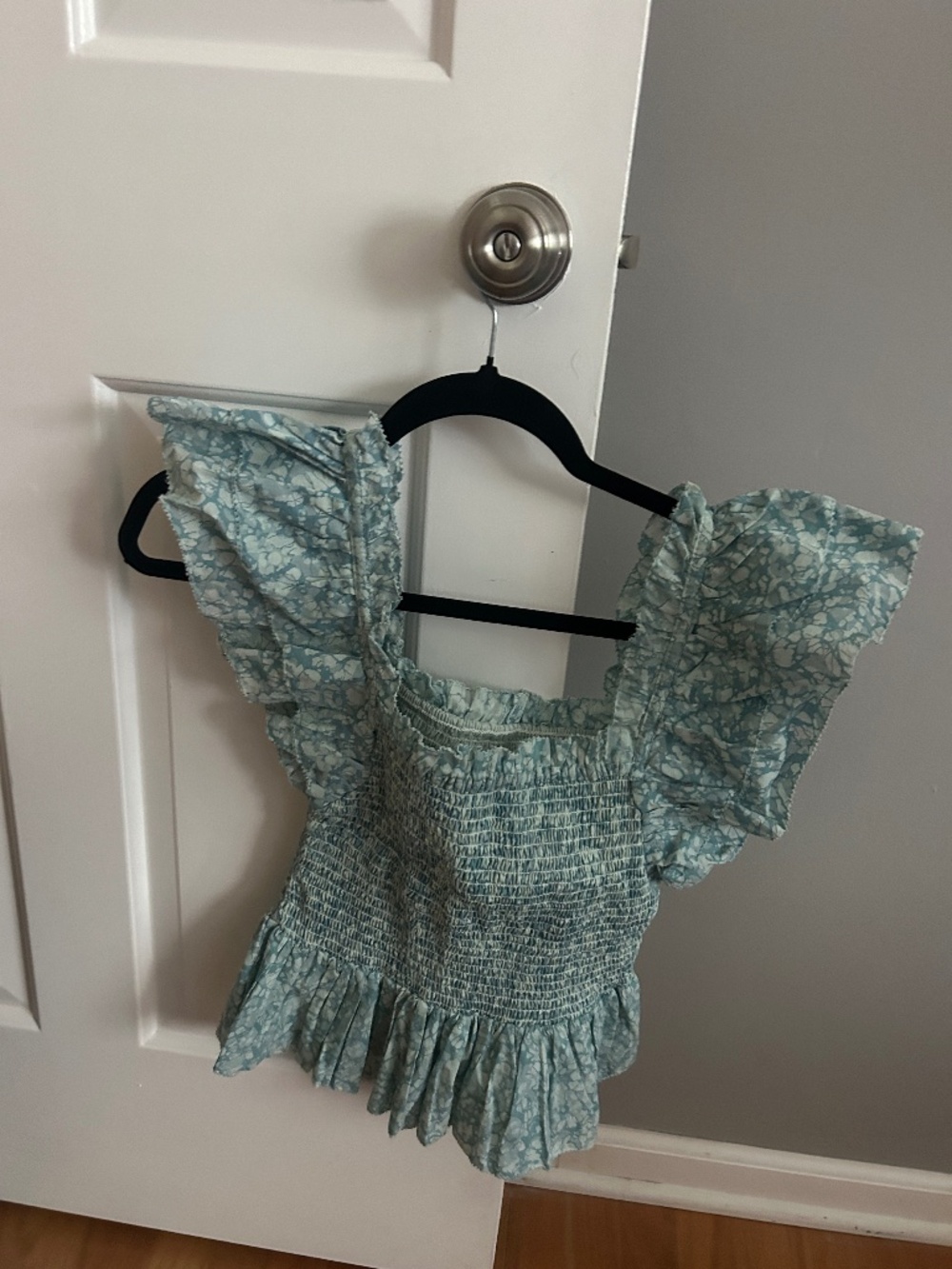 Anthropologie Ruffle Top
